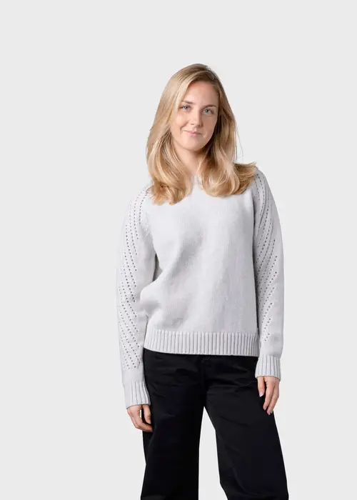 Klitmøller Collective - Dorte knit - Pastel grey - XL