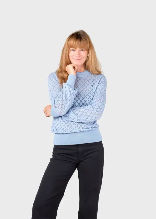 Klitmøller Collective - Sille knit  - Light blue - S