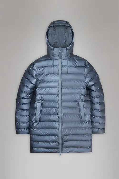 Rains Lohja Long Puffer Jacket - Bay