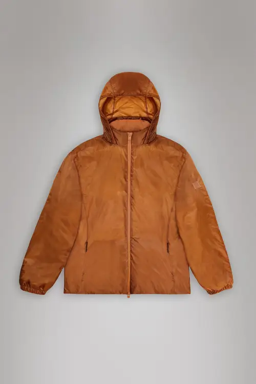 Rains Kauto Insulated Curve Jacket - Rust