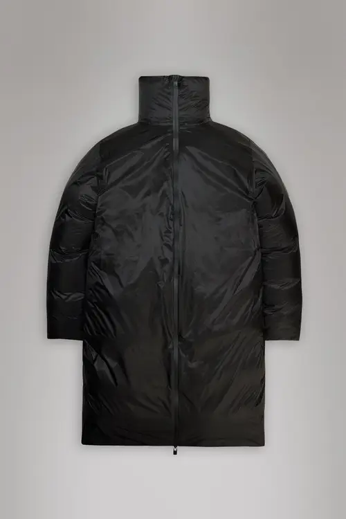 Rains Kevo Longer Puffer Jacket - Black