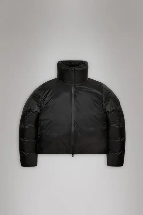 Rains Kevo Short Puffer Jacket - Black