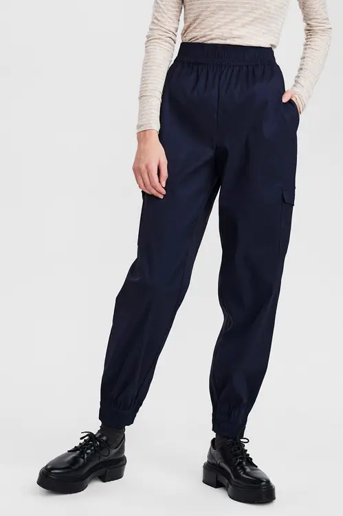 Nümph - SISONIA PANT - Dark Sapphire - 42 - Blå - Pants