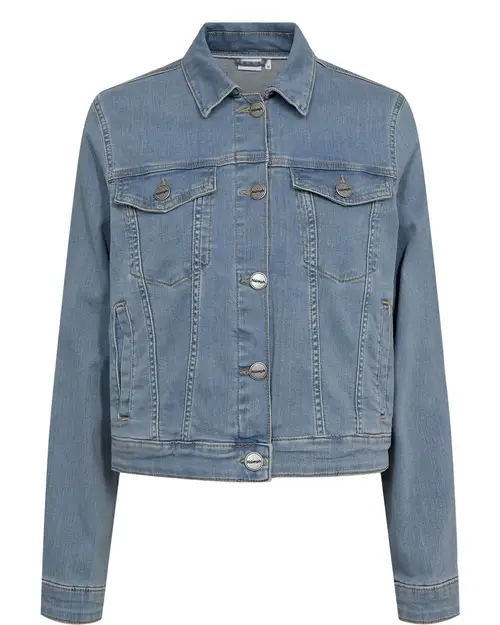 Nümph - NURIO JACKET - Medium Blue Denim - 44 - Blå - Jackets & Coats