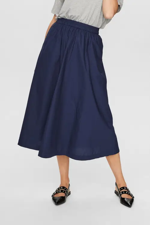 Nümph - NUGIA SKIRT - Dress Blues - 38 - Blå - Skirts