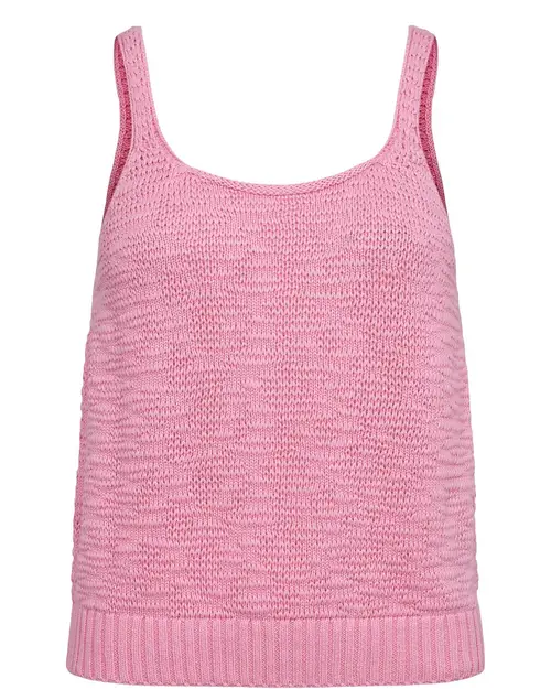 Nümph - NUMIRNA TOP - Fuchsia Pink - L - Lyserød - Knit