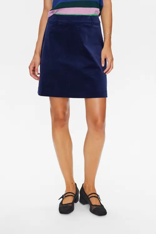 Nümph - NUCOURT SKIRT - Dress Blues - 36 - Blå - Skirts