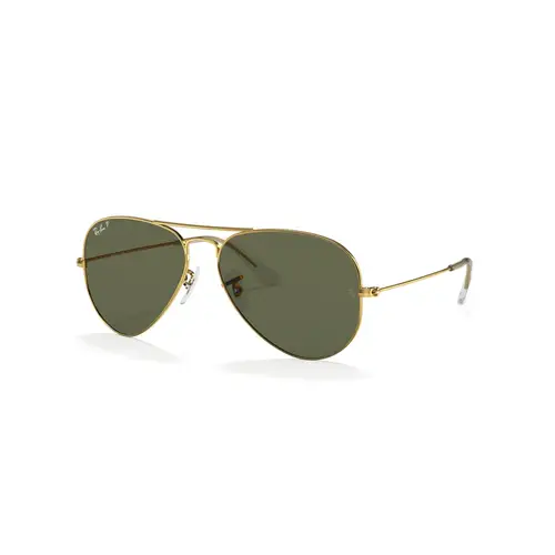 Ray-Ban AVIATOR AVIATOR Polarized - Pilot Guld Polariserede Linser