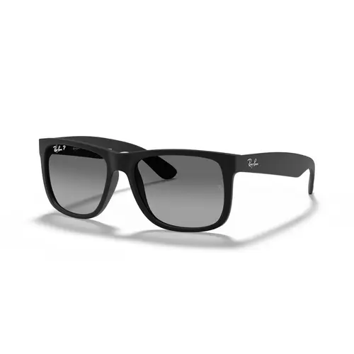 Ray-Ban JUSTIN JUSTIN Polarized - Firkantede Sort Polariserede Linser