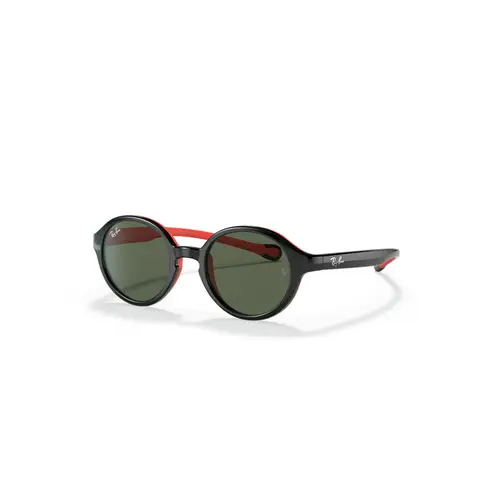 Ray-Ban Kids 0RJ9075S - Runde Rød