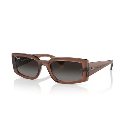 Ray-Ban 0RB4395 - Firkantede Brun Polariserede Linser