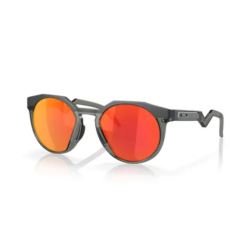 Oakley HSTN 0OO9242 - Runde Sort Spejlede Linser