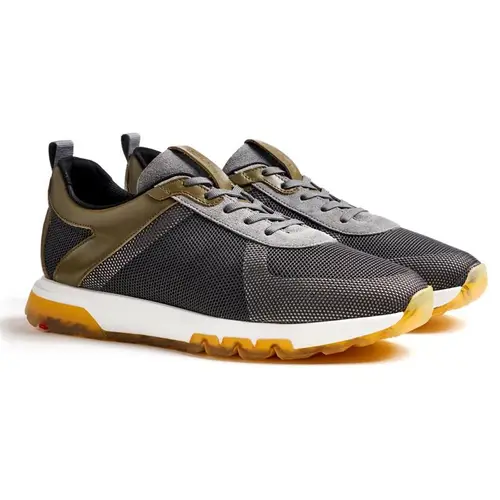 LLOYD AARON Herre Sneaker FUMO/OLIVE Str. 40