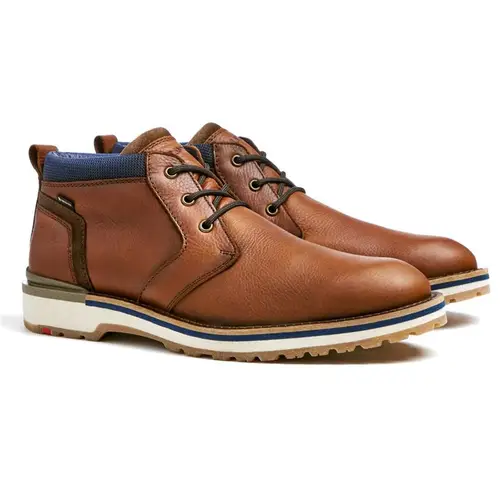 LLOYD VEGAS Herre Gore-Tex COGNAC/OCEAN/PEPE Str. 40,5