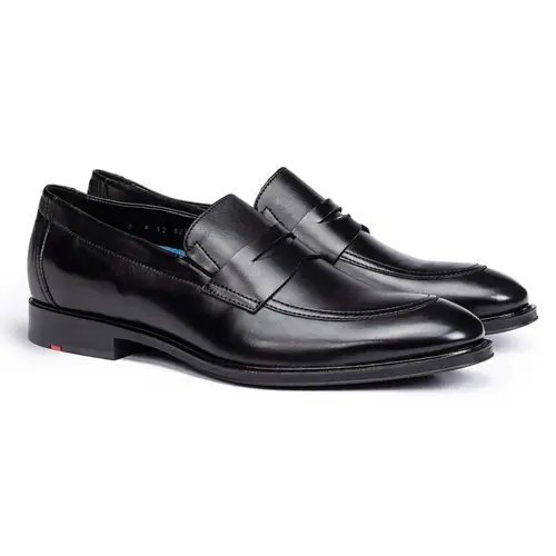 LLOYD MEDINA Herre Loafer BLACK Str. 46,5