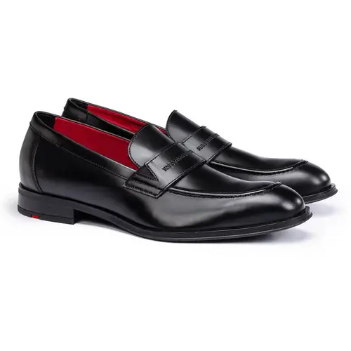 LLOYD SIMON Herre Loafer BLACK Str. 44