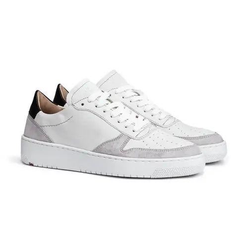 LLOYD 14-715-Dame Sneaker SILBERGRAU/BLACK/OFFWHITE Str. 43