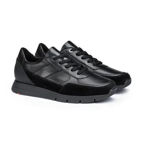 LLOYD AALBORG Herre Sneaker BLACK Str. 42,5