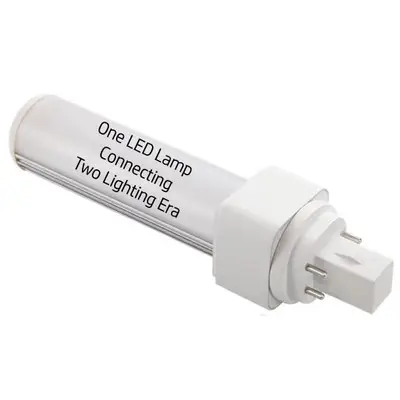 LEDlife G24Q-SMART9 9W LED pære - HF Ballast kompatibel, DALI dæmpbar, 180°, Erstat 26W - Dæmpbar : DALI dæmpbar, Kulør : Neutral