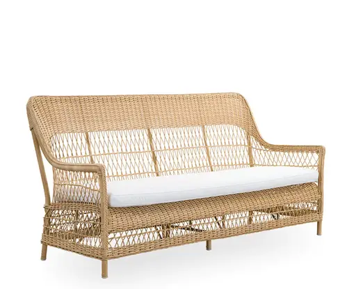 Sika Design Dawn Exterior 3 pers. Sofa - Alu Natural - Inkl. Hynde