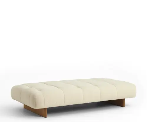 HAY Quilton Lift Daybed - Eg - Flamiber Stof - Cream A5