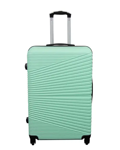 Stor kuffert - Nordic mint - Hardcase kuffert - Smart rejsekuffert