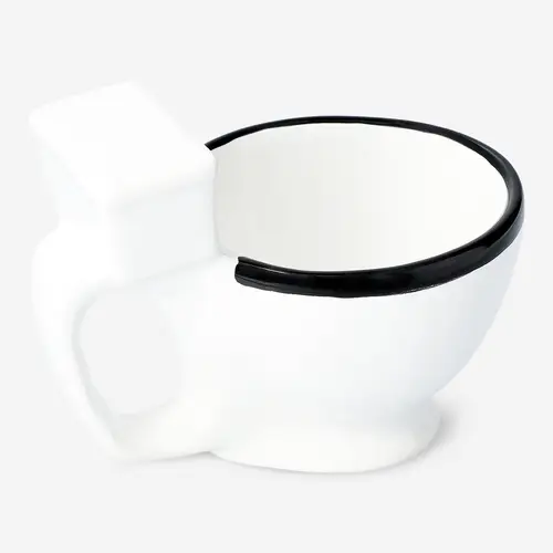 Toiletformet krus - 260 ml