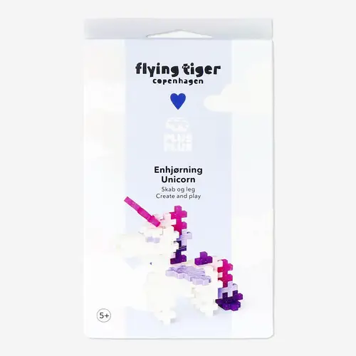 Enhjørning - Plus Plus x Flying Tiger Copenhagen