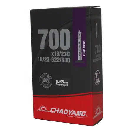 Chaoyang Slange Light 700x18/23C Presta 80mm