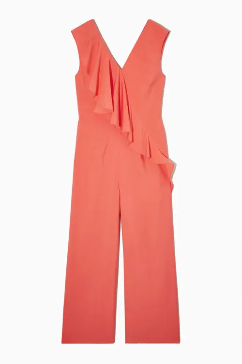 RUFFLED JUMPSUIT