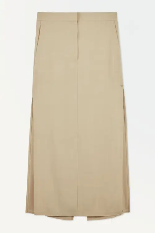 THE HIGH-SLIT MAXI PENCIL SKIRT