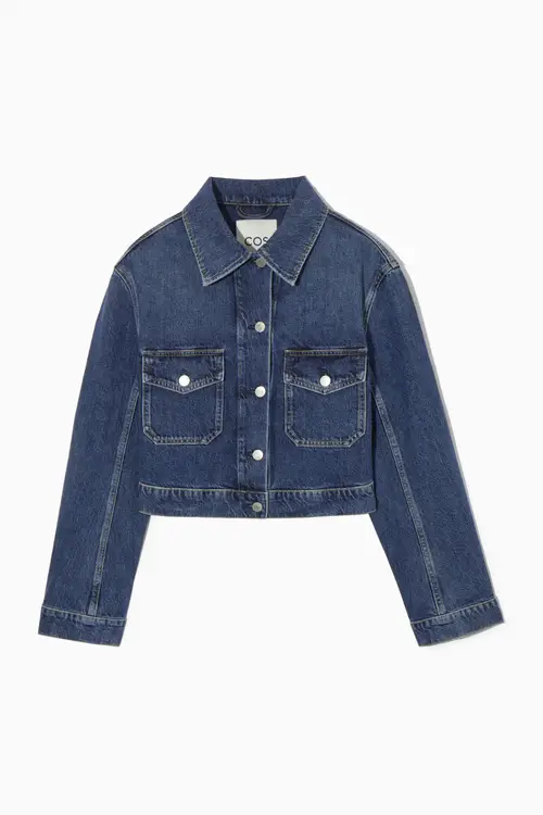 CROPPED DENIM JACKET