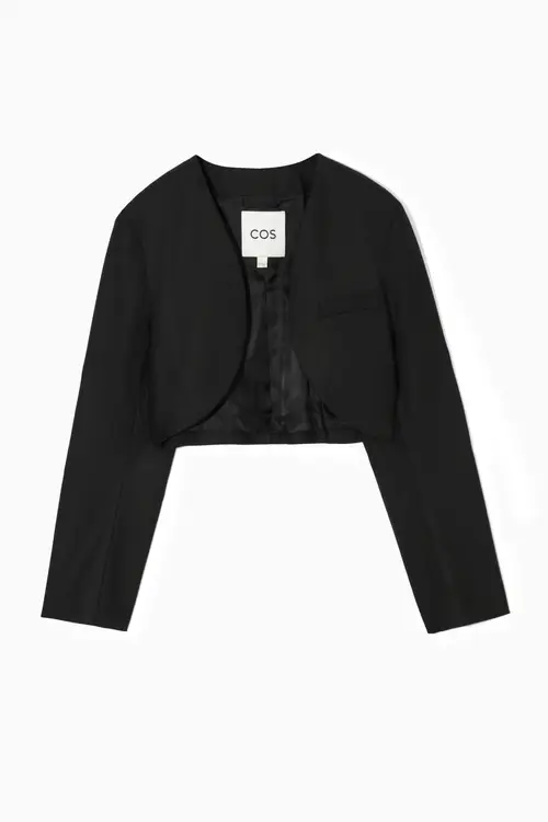 TAILORED CROPPED BOLERO JACKET