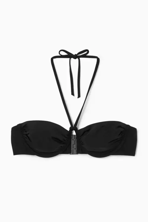 UNDERWIRED HALTERNECK BIKINI TOP