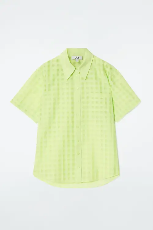 SILK-BLEND UTILITY SHIRT