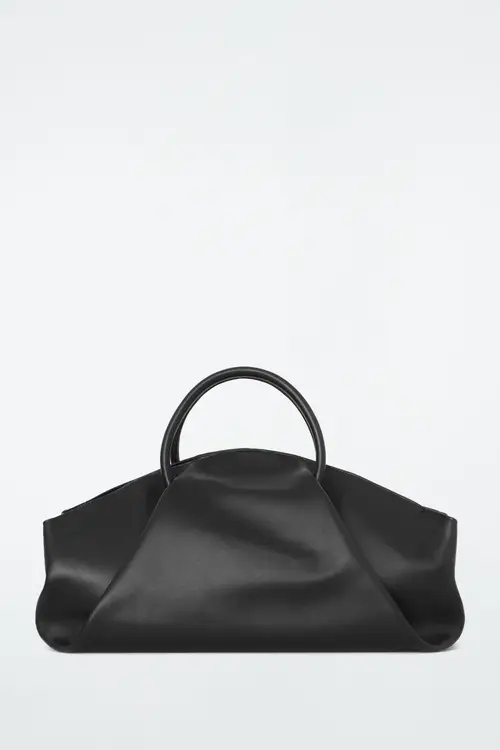 FOLD OVERSIZED TOTE - LEATHER