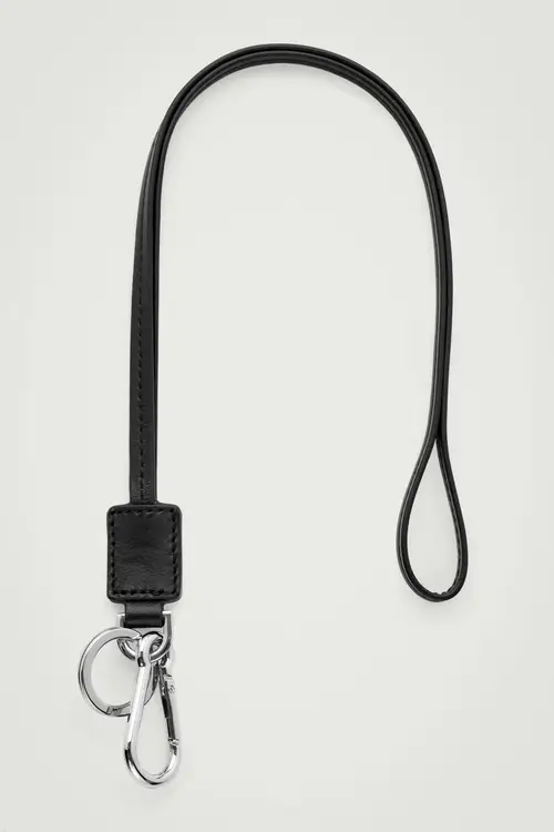 LEATHER KEY-FOB LANYARD