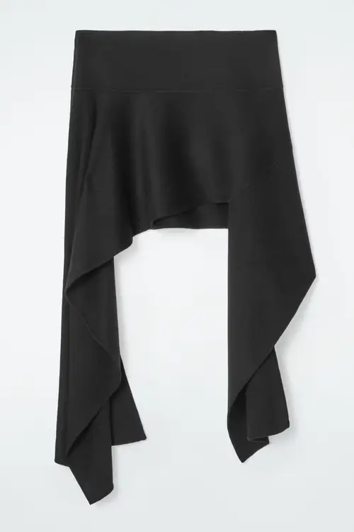 THE DOUBLE-FACED ASYMMETRIC SKIRT