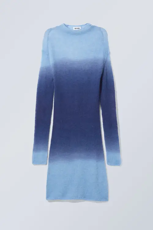 Tini Knit Dress - Blue