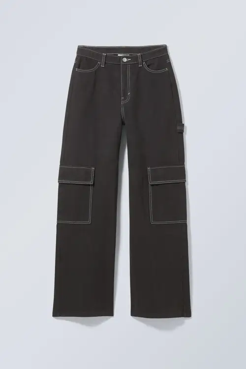 Sienna Cargo Trouser - Black