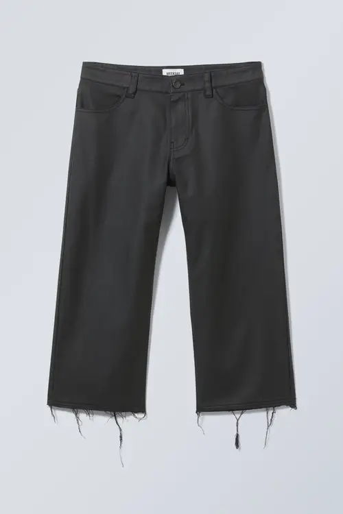 Aceso Coated Trousers - Black