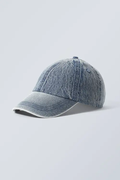 Baseball Denim Cap - Blue