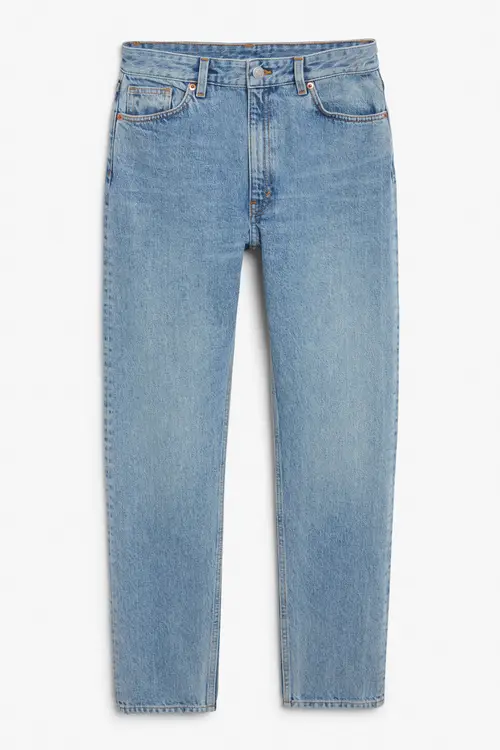 Kimomo high waist slim jeans - Blue