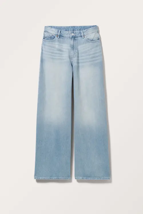 Giga low waist loose jeans - Blue