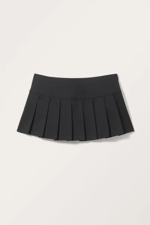 Extra Short Mini Skirt - Black