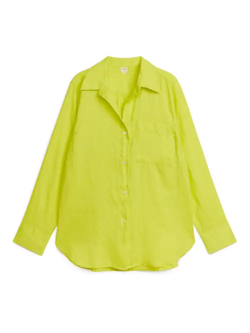 Linen Shirt - Yellow