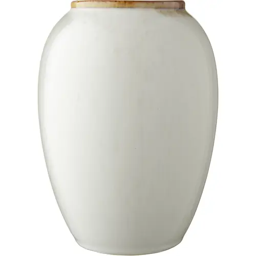 Bitz Vase 20 cm creme