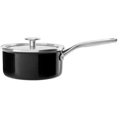 KitchenAid Cookware Collection Kasserolle m/låg sort 16 cm