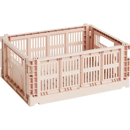 HAY Colour Crate opbevaringskasse, medium, powder