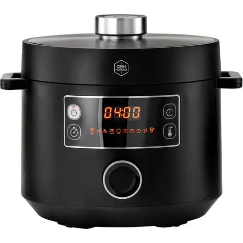 OBH Nordica Turbo Cuisine multicooker 4,8 liter, sort